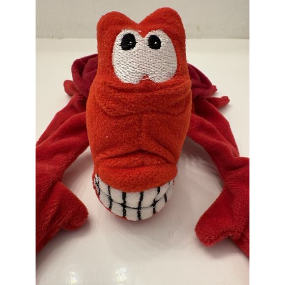 Disney Store the Little Mermaid Sebastian Plush Mini Bean Bag Toy with Tag - Picture 2 of 7
